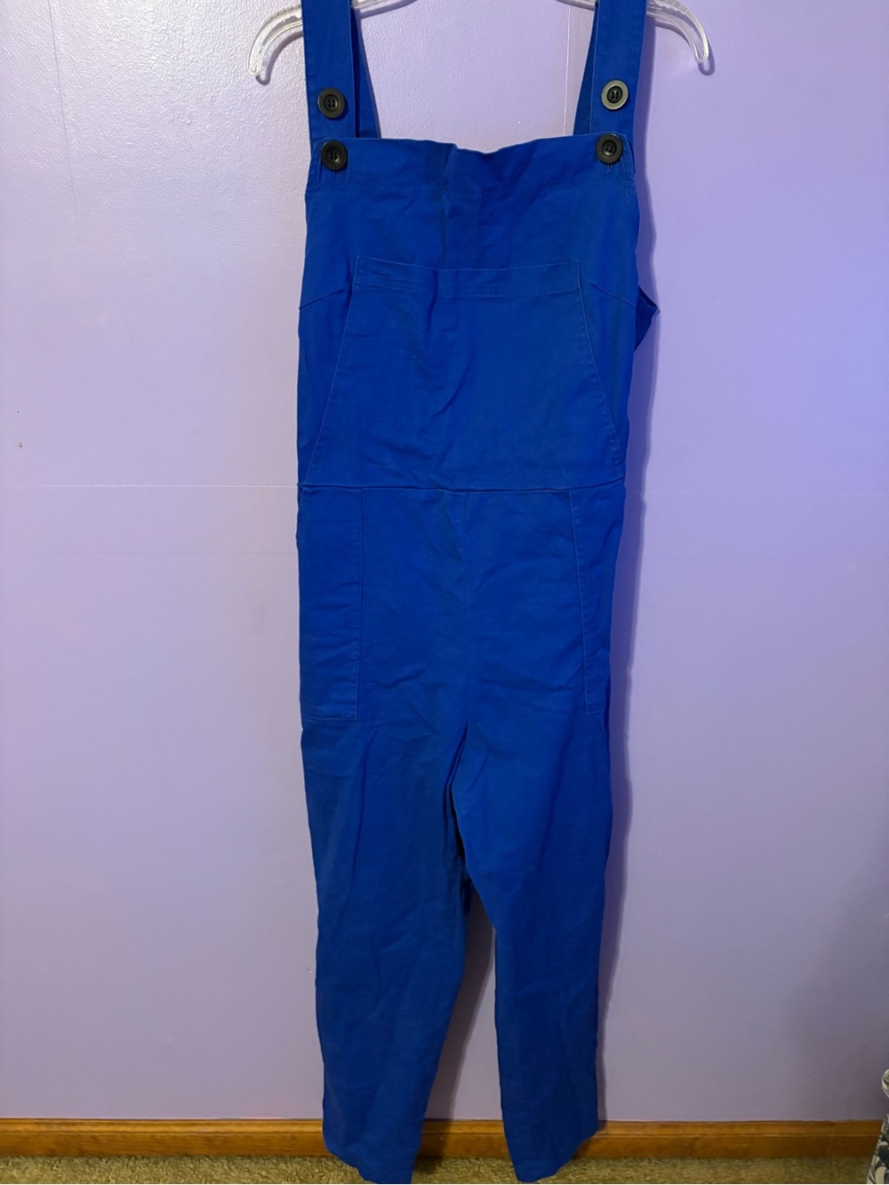 Nooworks Electric Blue Classic Overalls